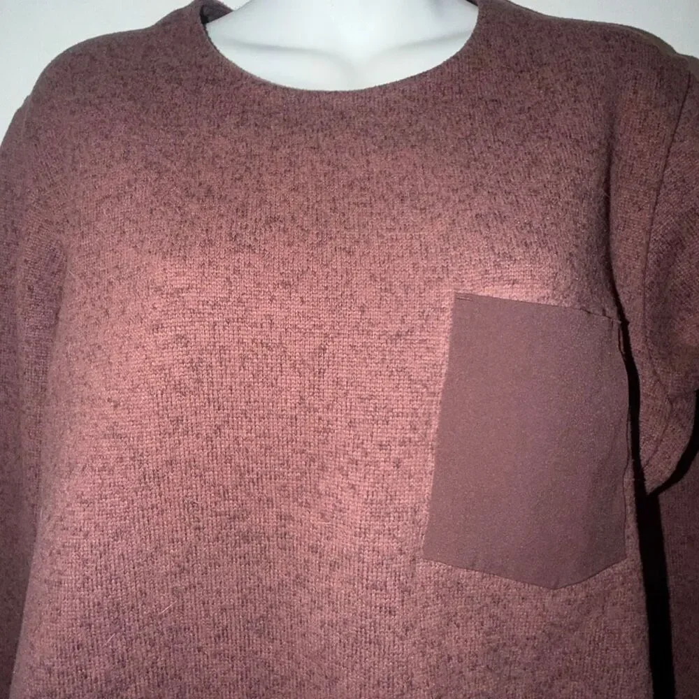 ARC’TERYX Mauve Inertia Heather Covert Sweater-L